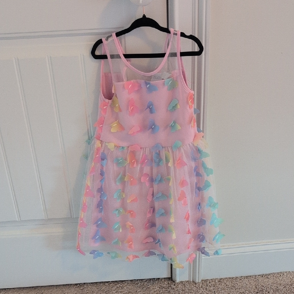 The Children's Place Pink Dress with Colorful Accents